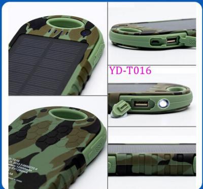 China Manufaturer/OEM Solar Power Bank Charger 12000mAh Waterproof IPX6 Christmas Promotion for sale