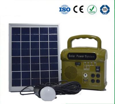 China Portable DC solar Lighting kit green energy solar power system for sale