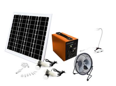 China 50W DC12v  Home Portable Solar Power System for sale