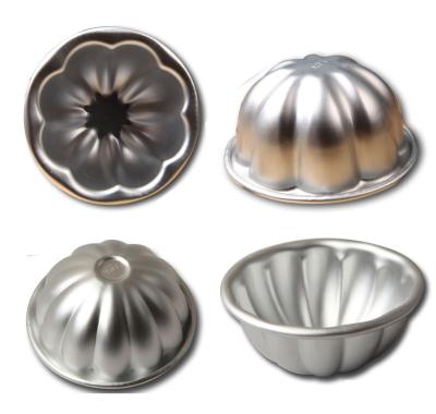 China 7 viable | 9cm Semi Semi Round Cheese Foil Cake Jelly Mold Mousse Pastry Bakeware for sale