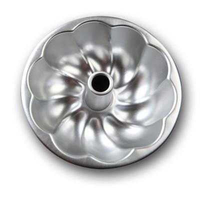 China H707 Viable Curved Bagel Mold Chrysanthemum Cake Mold Chimney Bread Mold Circular Core Pulling Aluminum Pudding Bakeware for sale