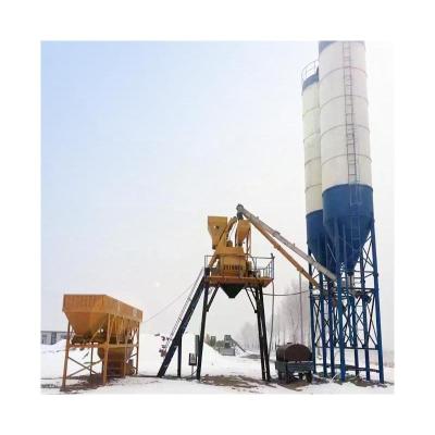 China Construction worksÂ   Mini Easy To Transport HZS Series 25m3/h Factory Concrete Batching Price For Sale for sale