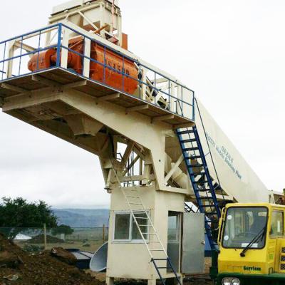 China YHZS75 Plant Mobile Concrete Batching Plant With 75m3 Capacity Mobile Concrete Batching Plant for sale