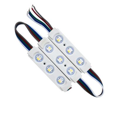 China Channel Letter Shine 4 Advertising In 1 Display IP65 12V Adjustable Waterproof LED Modules RGBW SMD 5050 LED Lights For Advertising for sale