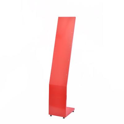 China Exhibition Poster Floor Display Rack Poster Stand for sale