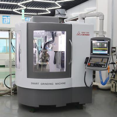 China Factory QD680 Six-Axis CNC Tool Grinder Machine For Medical Knife Grinding for sale