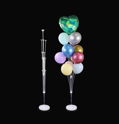 China Party 1set Balloon Column Base /Stick /Pvc Poles Transparent Rod Balloon Arch Wedding Event Party Supplies 13 goals balloon for sale