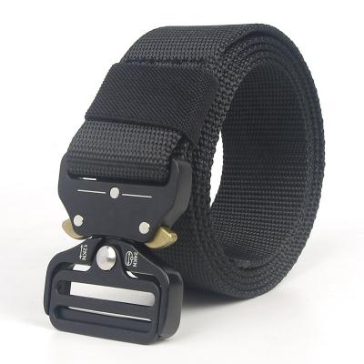 China Wholesale Hot Selling Cheap Custom Made Man Nylon Tactical Military Canvas Belt Western Fashional Belt for sale