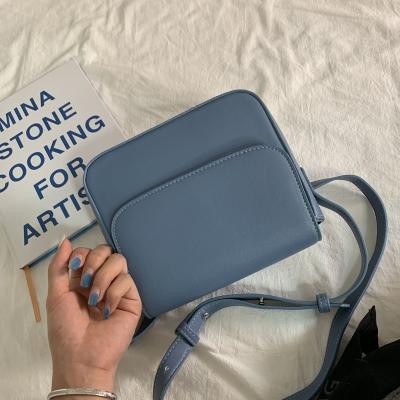 China 2020 Vintage New Arrivals Designers Fashion Handbag Blue Luxury Casual Ladies Shoulder Bags for sale