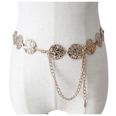 China New Gold Women Girl Alloy Chain Body Belly Jewelry Fashion Sexy Trendy One Size Jewelry Chain Belt For Dress for sale