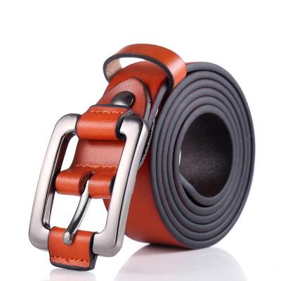 China Factory Wholesale Vintage Custom Made High Quality Sexy Women's Leather Belt Real for sale