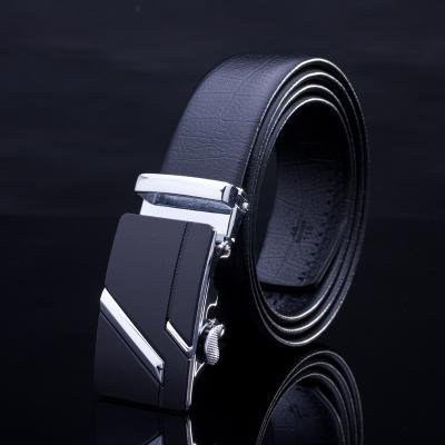 China 2020 eco-friendly hot sale genuine leather automatic buckle belt for men for sale