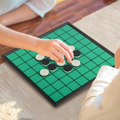 China Antique Amusement Toy Reversi Chess Board Game Plastic Game Custom Made Eco - Friendly for sale