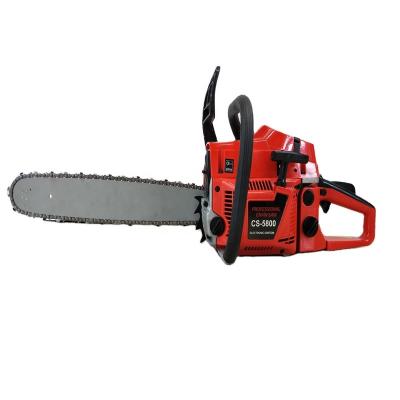 China New Style 2-Stroke 5800 Cutting Chainsaw 2400W 2-Stroke Chinese Gasoline Wood Chainsaw Up-to-Date for sale