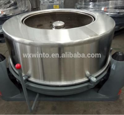 China Garment Shops Stop Heavy Duty Manual Motor Inside Hydraulic Cloth Exactor Industrial Dewatering for sale