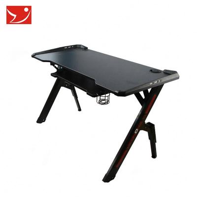 China Latest Design Multifunctional Gaming Table Computer Game Desk With LED for sale