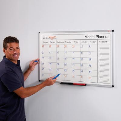 China Magnetic Weekly Desk Planner Board 60*90cm for sale