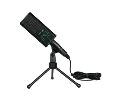 China Studio Handheld Live Broadcast Microphone Karaoke MIC Plug Microphone Recording Desk Wired Microphone for sale