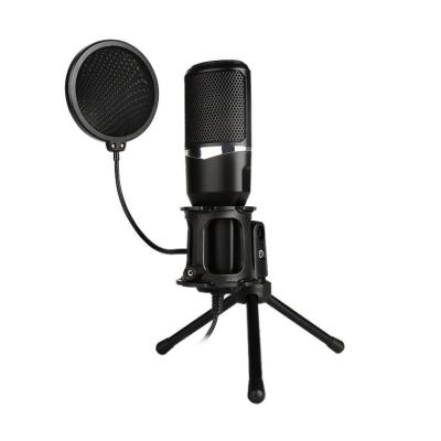 China Professional Microphone Desktop Kit USB Factory Condenser Microphone Studio Podcasting Microphone For Computer YouTube Game Recording for sale