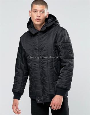 China 2021 Winter Breathable Fleece Pocket Sleeve High Quality Jacket Man for sale