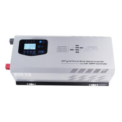 China Solar Power System Home Off Grid Hybrid Solar Inverter Low Frequency Pure Sine Wave Inverter DC to AC Inverter 5000w for sale