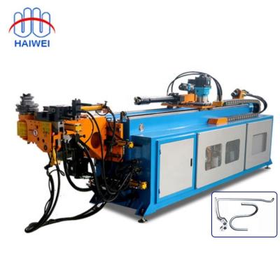 China ALL PIPE RELATED Hydraulic Pipe and Tube Bender Semi-automatic Pipe and Tube Bending Machine 114mm Large Diameter 190 Max Bending Angle HWD-114NC for sale