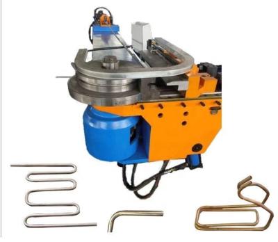 China Round Pipe Bending 3.5inch Semi-automatic Chuck SS Exhaust Pot Bender Tube Bending Machine for sale