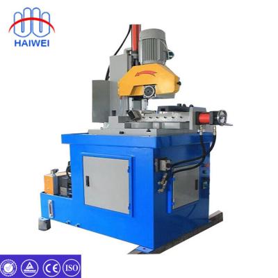 China Building material shops 315 350 CE supplied by Competitive Price Cold Round Blade Cutting Machine Pipe Slitter Sawing Machine, ISO HAIWEI 350 4KW Semi-automatic for sale