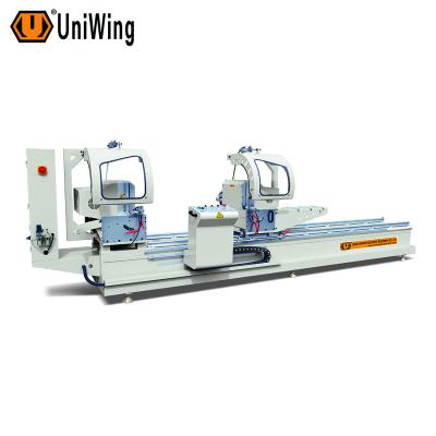 China Building material stores double head slitter head cutting machine for uPVC window and door making for sale