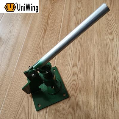 China Building material stores building material stores manual punching machine for uPVC slip window cover sealing profile for sale