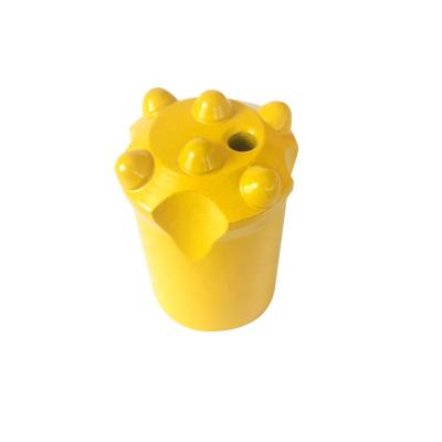 China Quarry drill bits for brocas Para mina tool by machinery parts 11 degree 36mm rock drill bit pellets for sale