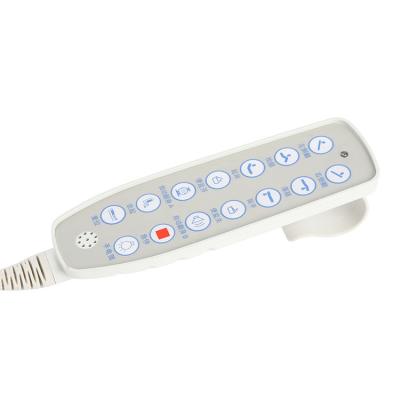 China Plastic JS35SA Wired Remote Control For Adjustable Bed Electric Linear Actuator for sale