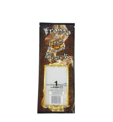 China Customized printed zipperlock moisture proof three side sealed bags for beef stick packing for sale