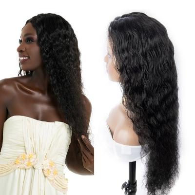 China Full Lace Front Wigs Vendors Glueless 13x6 Full Lace Human Hair Peruvian Brazilian Natural HD Transparent Lace Frontal Wig for sale