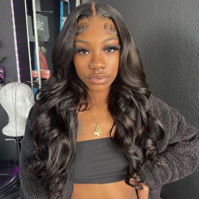 China Cheap Wholesale Lace Front Wigs Body Wave 360 ​​Brazilian Hair Glueless Human Hair Wig For Black Women for sale