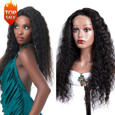 China Wholesale Water Wave Virgin Hair Wigs Brazilian Hair Lace Front Water Wave 4X4 5X5 Closure Wear And Go Glueless Hair Wigs for sale