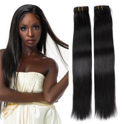 China Wholesale Raw Straight Cuticle Aligned 100 Virgin Hair Mink Brazilian Hair Straight Free Sample Hair Bundle for sale