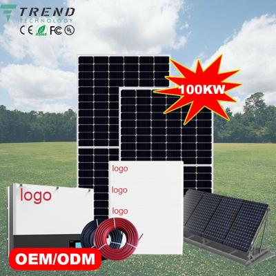 China Home 200KW 3000Wt 48V Off Grid Solar Battery Controller Solar Energy System For Home House / 5000W 100KW 50KWh House Solar Power System for sale