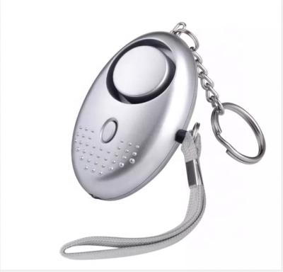 China Women Security Protect Portable Personal Alarm Self Defense 130DB Security Alarm Key Chain with LED Lights Backup Security Alarm for Women Child Elder for sale