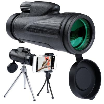 China High Definition Cellphone HD Cell Phone Zoom Clip Waterproof Portable Military Binoculars Scope Monocular Telescope for sale