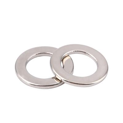 China Industrial Magnet N35 N48 N52 Disc Ring Permanent Magnet Neodymium Ring Strong Magnet 19.8-12.8*19.8 for sale