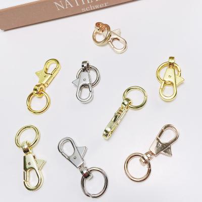 China Wholesale Zinc Alloy Round Tail Clips Clothing Accessories Bag Mount Metal Dog Buckle Filter Garment\jeans\shoes\bags\manufacturers buckle hardware accessing for sale