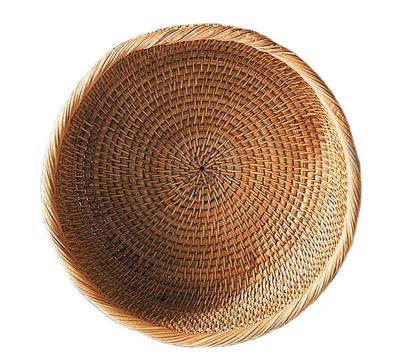 China Wholesale Cheap Cotton Sustainable Rope Shape Oval Woven Cotton Storage Baskets Woven Boxes for sale