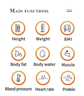 China Automatically Height Weight Bmi Blood Pressure Machine Intelligently Body Fat Calculator Scale for sale