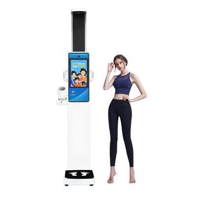 China Bmi Equipment Smart Accurate Wireless Hospital Bmi Height Weight Blood Pressure Machine Body Fat Scale for sale