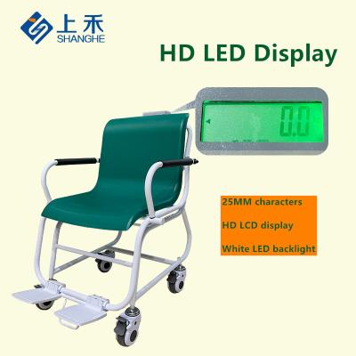 China Hospital Medical Body Weighing Wheelchair Chair Scale for sale