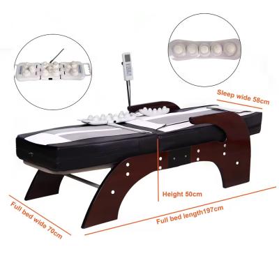 Chine Nugar Best N4 Bed Electric Korea Japan Thai Cheap Price Modern Full Back Whole Body Thermal Jade Roller Massage Table Be à vendre