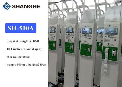 Chine Échelle adulte fonctionnelle de Muti Bmi, chaîne de grande précision de taille de la machine 210cm de Bmi de poids de taille à vendre