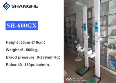 Cina Macchina astuta di pressione sanguigna di Bmi del peso di altezza con le stampanti 0 - 299 mmHg in vendita