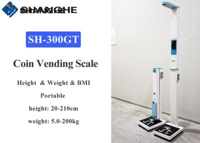 Китай Balance Weighing Scales For Fat Person Losing Weight Used For Gym Ultrasonic Coino Perated Height And Weight Scale продается